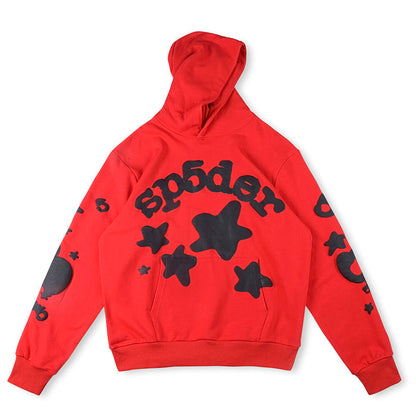 Sp5der Beluga Sweatpants Red
