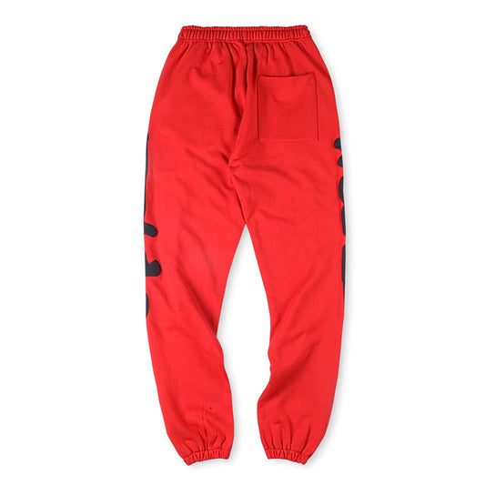Sp5der Beluga Sweatpants Red