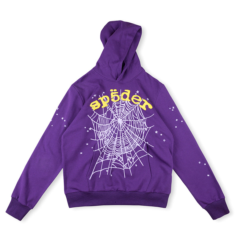 SP5DER Star OG Web V2 "Purple" Track Pants