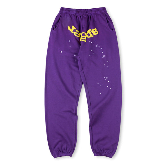 SP5DER Star OG Web V2 "Purple" Track Pants