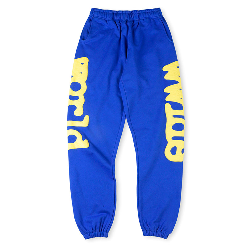 Sp5der Beluga Sweatpants Blue