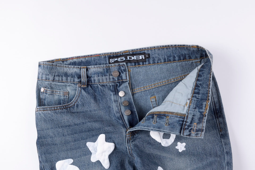Sp5der Beluga Wash Denim