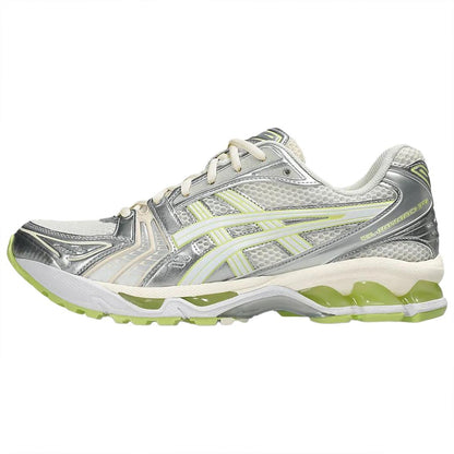 ASICS Gel-Kayano 14 Beige Green Running Sneakers | Lightweight Low-Top Trainers for Men & Women