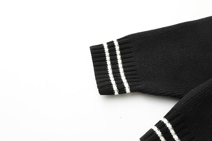 Supreme Script Stripe Half Zip Sweater