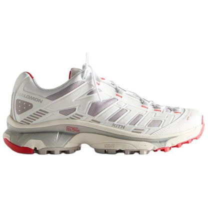 Salomon x KITH XT-4K Unisex Running Shoes – White & Grey