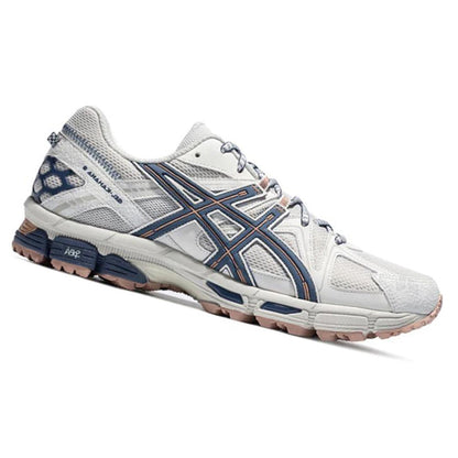 ASICS Gel-Kahana 8 Light Grey Running Sneakers | Lightweight Low-Top Trainers for Men & Women