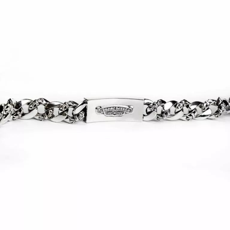 DAGGER ID FANCY LINK CLIP BRACELET 6