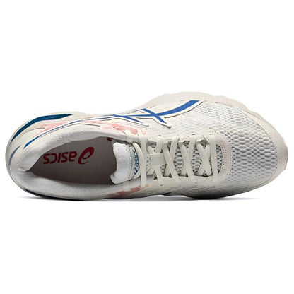 ASICS Gel-Flux 4 Beige Blue Running Sneakers | Lightweight Low-Top Trainers for Men & Women