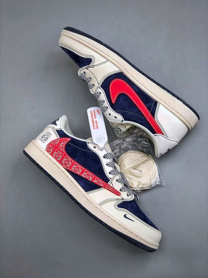 AJ1 Low Travis Scott x Loewe Monogram Customs