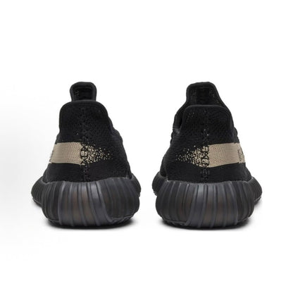 Coconut Shoes 350 V2 Black/Green, sporty and comfortable, unisex, black