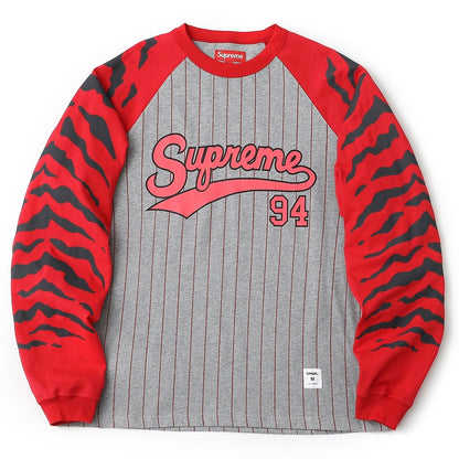 Supreme Tiger Raglan Long Sleeve Tee
