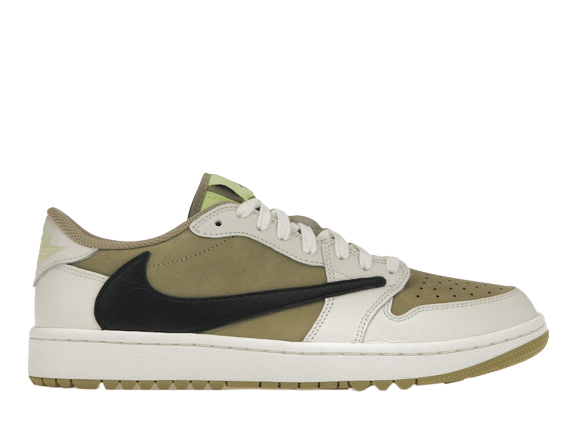 AJ1 Low Travis Scott Golf Neutral Olive